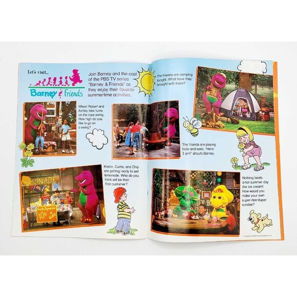 Barney Magazine May/June 1998 Blast Off! - Picture 10 of 10